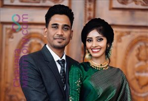 Wedding Photos of Aiju T Biju and Renit Araham